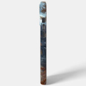 Basenji Riding Motorrad Halloween Beängstigend Case-Mate iPhone Hülle (Rückseite / Links)