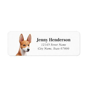 Basenji-Rücksendeadresse