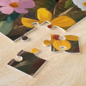 Basenji Savanna Bloom Kunst Puzzle (Seite)