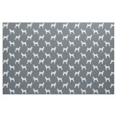Basenji Silhouette-Muster Stoff (Fat Quarter (45,7 x 55,9 cm))