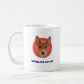 Basenji Sorge-Kaffee-Tasse Kaffeetasse (Links)