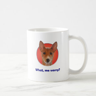Basenji Sorge-Kaffee-Tasse Kaffeetasse