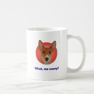 Basenji Sorge-Kaffee-Tasse Kaffeetasse