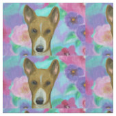 BASENJI STOFF (Nahaufnahme)
