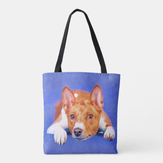 Basenji Tasche (Rückseite)