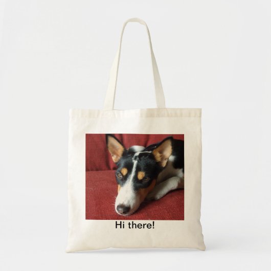 Basenji Taschentasche Tragetasche (Vorne)