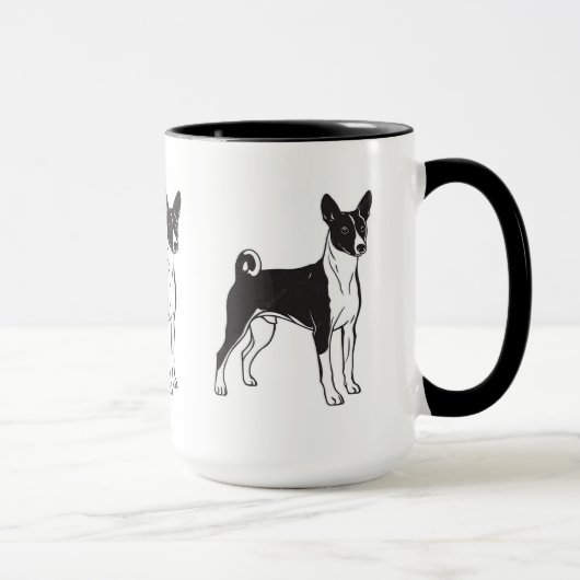 Basenji Tasse (Rechts)