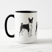 Basenji Tasse (Links)