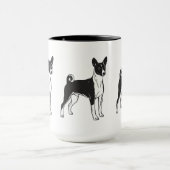 Basenji Tasse (Zentrum)