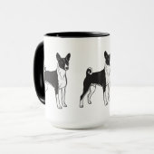 Basenji Tasse (Vorderseite Links)