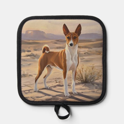 Basenji Topflappen (Vorderseite)