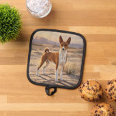Basenji Topflappen (Oben Unten)