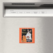 Basenji Trick oder Treat Magnet (In Situ (Geschirrspüler))