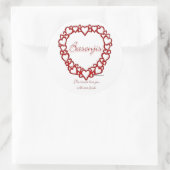 Basenji True Love - Sticker (Tasche)