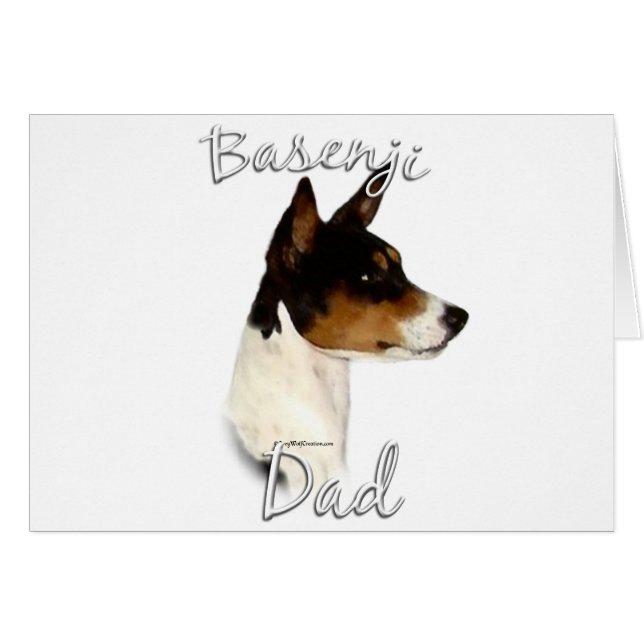Basenji-Vater 2 (Vorderseite (Horizontal))