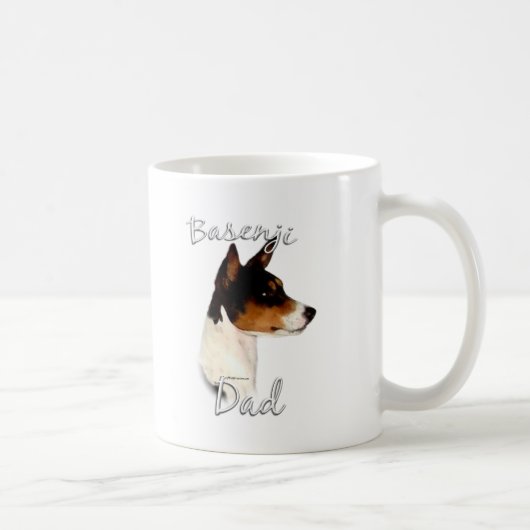 Basenji-Vater 2 Kaffeetasse (Rechts)