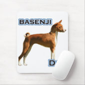 Basenji-Vater 4 Mousepad (Mit Mouse)