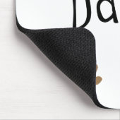 Basenji Vater Mousepad (Ecke)