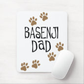 Basenji Vater Mousepad (Mit Mouse)