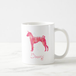 Basenji Watercolor Kaffeetasse