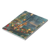 Basenji Weihnachtsreise Notizblock (Rotiert)