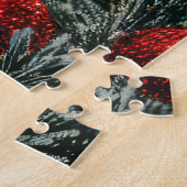 Basenji Weihnachtsreise Puzzle (Seite)