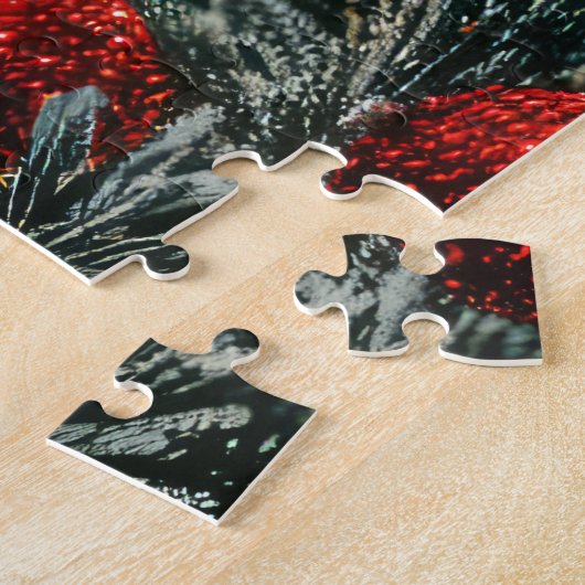 Basenji Weihnachtsreise Puzzle (Seite)