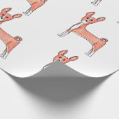 Basenji Wrapping Paper, Heimtiergeschenke Geschenkpapier (Ecke)
