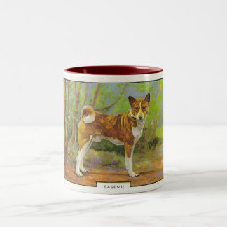 Basenji Zweifarbige Tasse