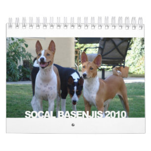 Basenjis von Socal 2010 Kalender