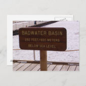 Basensign Postcard Postkarte (Vorne/Hinten)