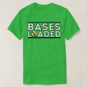Bases Loaded Type TShirt (Design vorne)