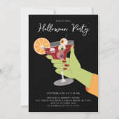 Bash Halloween-Cocktails zaubern Einladung (Vorderseite)