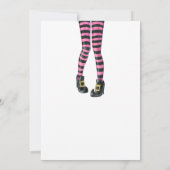 Bash Halloween Hexenspiel-Party zaubern Einladung (Rückseite)