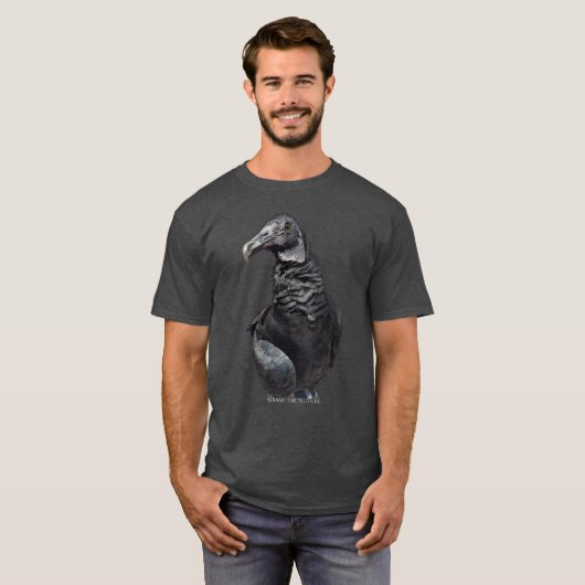 Bash the Black Vulture T-Shirt (Vorne ganz)