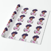 Bash Wrapping Paper der 90er Jahre Geschenkpapier (Ungerollt)