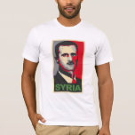 Bashar Al-Assad Syrien T - Shirt<br><div class="desc">Im Jahre 1996 erstellten einige zionistische Führer eine Studie für Benjamin Netanyahu betitelten SAUBEREN BRUCH. Diese Studie umriß einen Plan für das Sichern der israelischen Hegemonie in das 21. Jahrhundert, indem sie US-Truppen zu schickte, die in den Kriegen durch Stellvertreter. Die anvisierten Nationen waren der Irak, der Iran und Syrien....</div>
