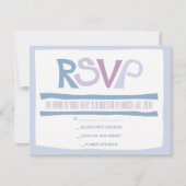 BASHERT Jüdische Einladungs-Antwortkarte Einladung (Vorderseite)