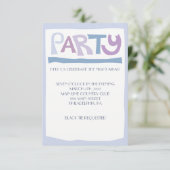 BASHERT Jüdische Einladungs-Empfang-Karte Einladung (Stehend Vorderseite)