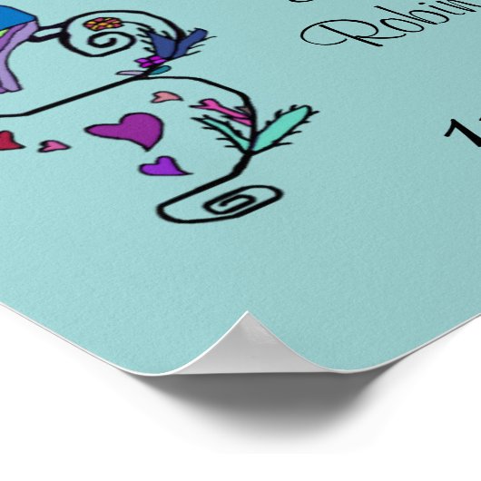 Bashert Simcha Dance Poster (Ecke)