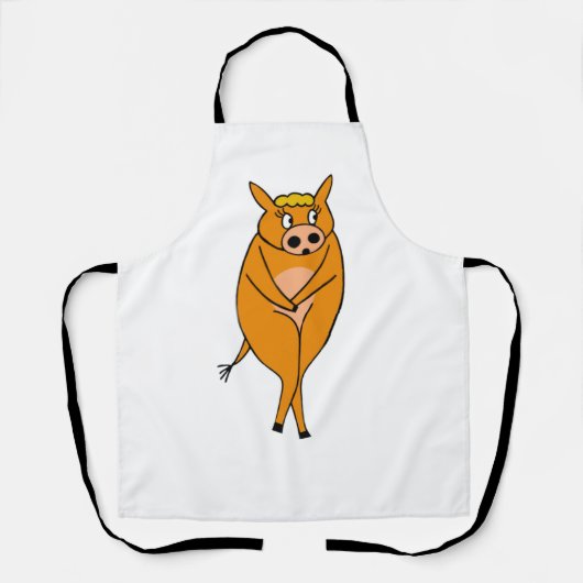 Bashful Cow Schürze (Vorderseite)