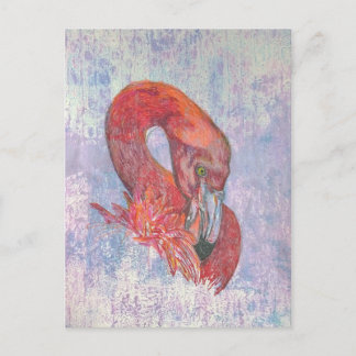 Bashful Flamingo Postkarte