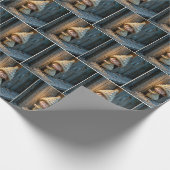 Bashful Munchkin Standing By a Door Geschenkpapier (Ecke)