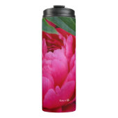 Bashful Pink Peony Thermosbecher (Vorderseite)