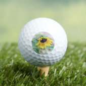 'Bashful Sunflower' Golfball (Insitu T-Shirt)