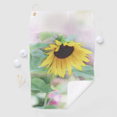 'Bashful Sunflower' Golfhandtuch (Insitu)