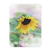 'Bashful Sunflower' Magnet (Vertikal)
