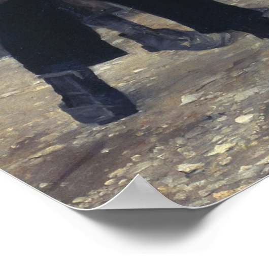 Bashkirtseff - ein Treffen Poster (Ecke)