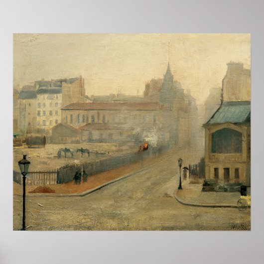 Bashkirtseff - im Nebel Poster (Vorne)