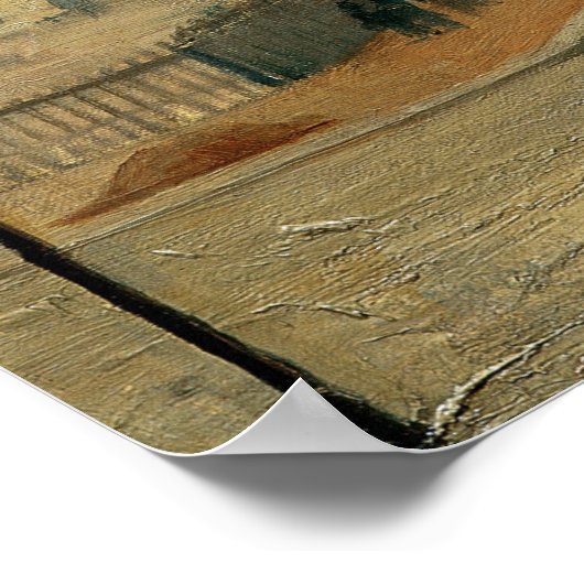 Bashkirtseff - im Nebel Poster (Ecke)